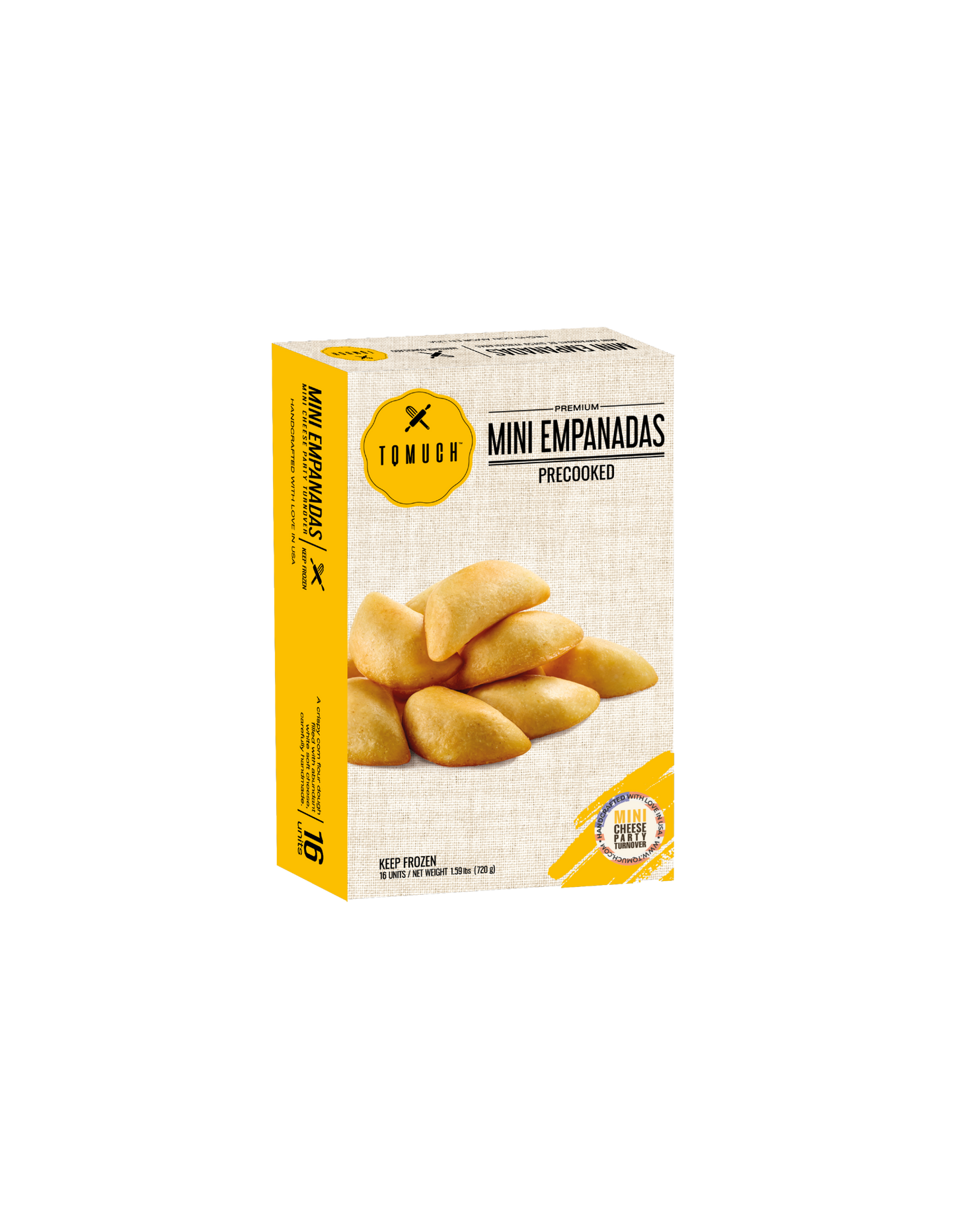 Mini Cheese Party Empanadas | 16 units