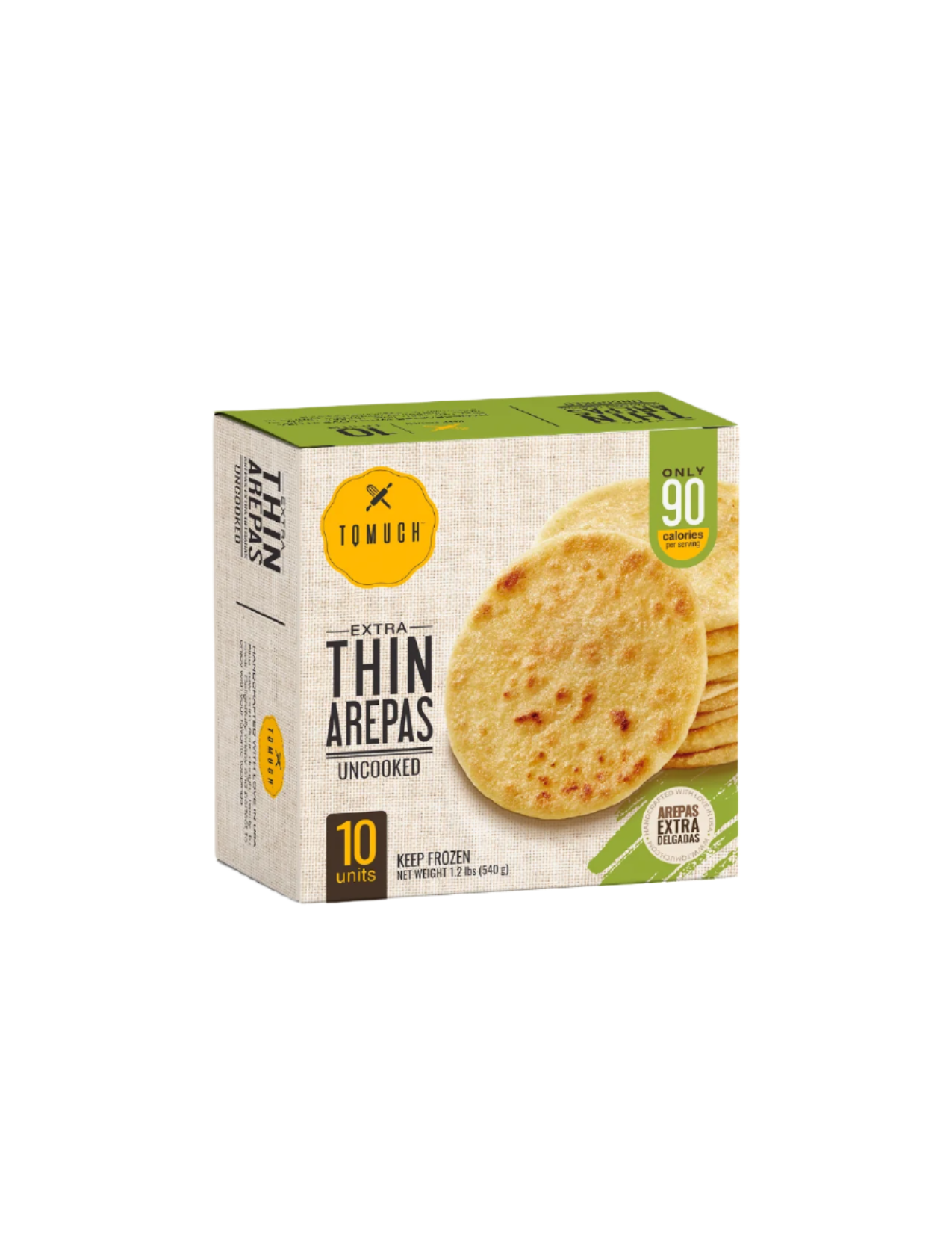 Arepas extra finas