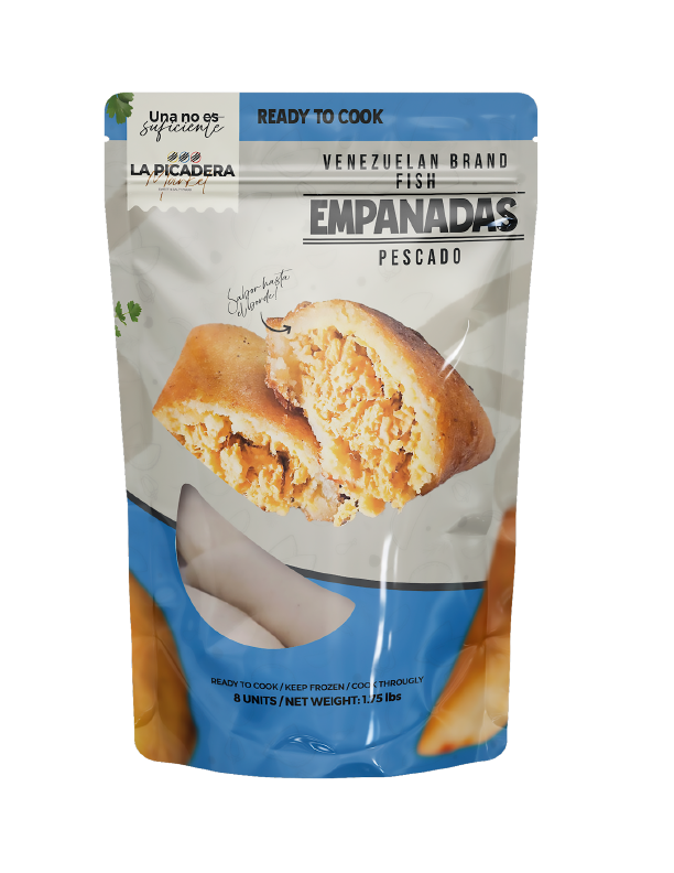 Empanadas Gourmet de Pescado | 8 Unidades
