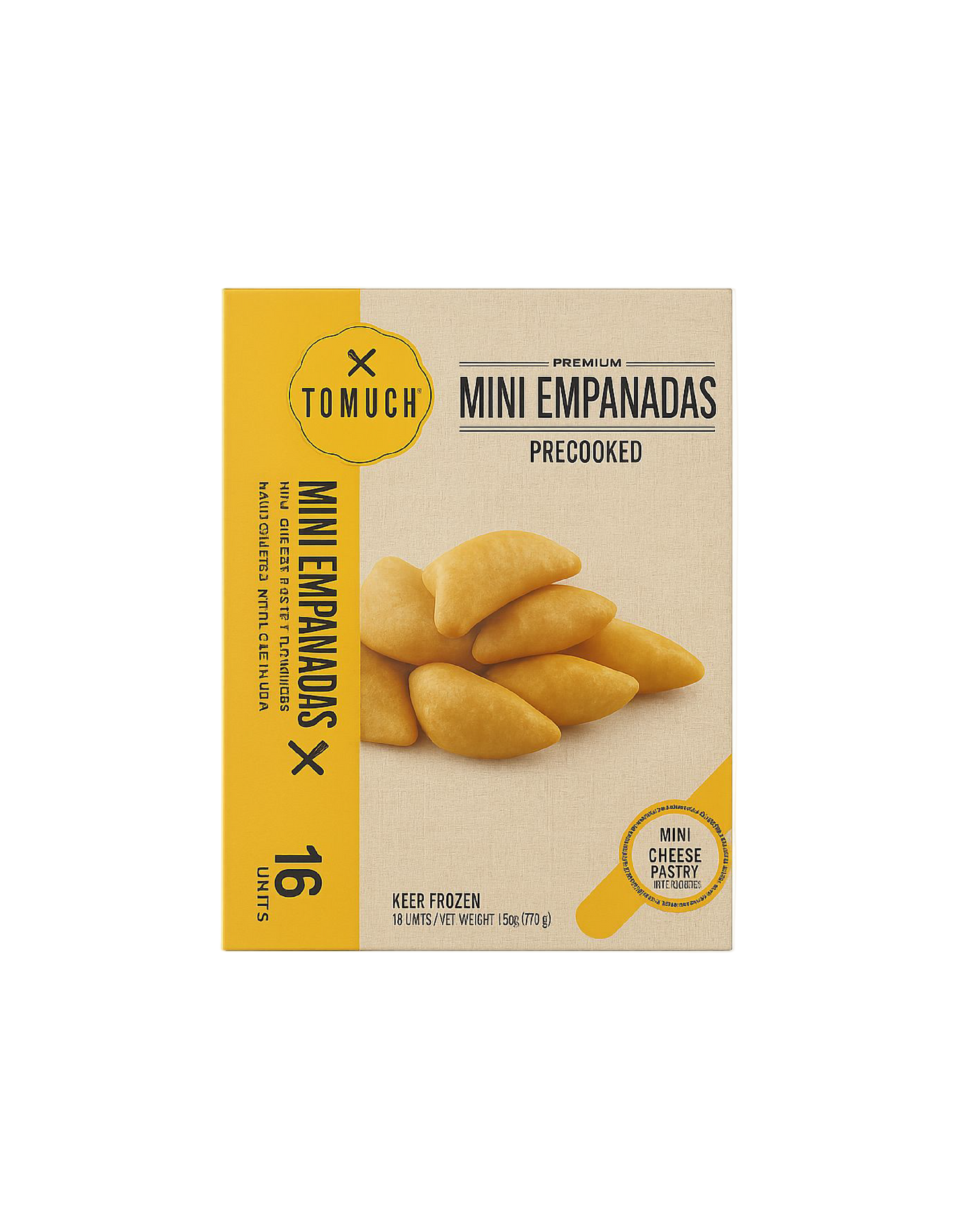 Mini Empanadas de Queso | 16 unidades