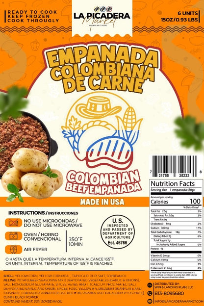 Colombian Beef Empanada | 6 Units