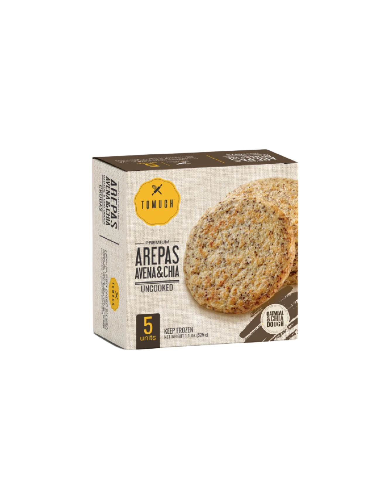 Chia & Avena Arepas
