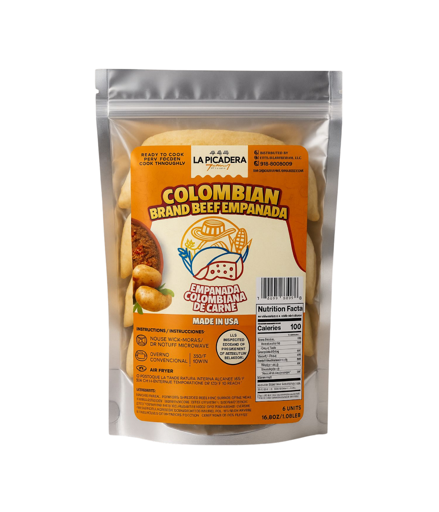 Colombian Beef Empanada | 6 Units