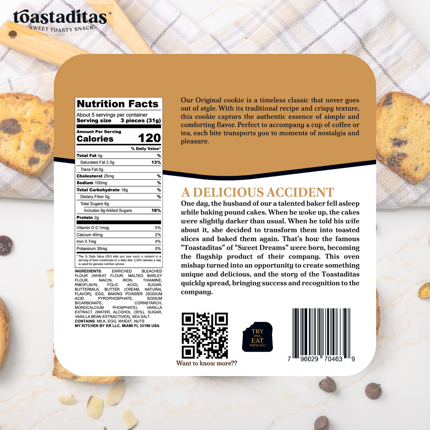 Toastaditas | Original cookie