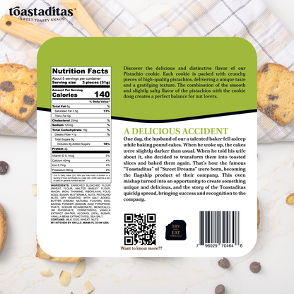 Toastaditas | Pistachio cookie