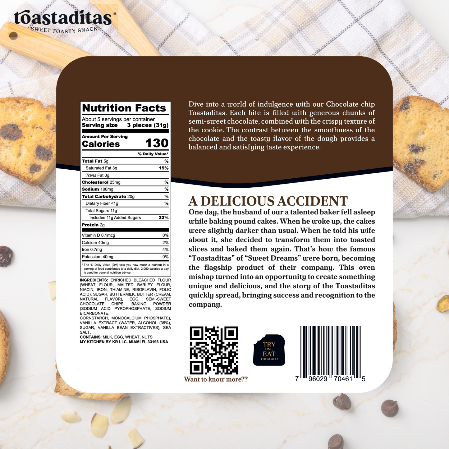 Toastaditas | Chocolate Cookie