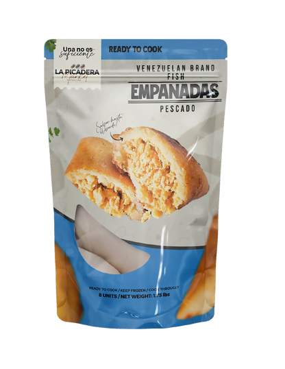 Empanadas Gourmet de Pescado | 8 Unidades