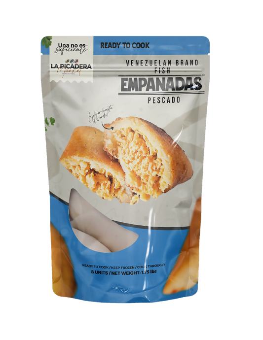 Empanadas Gourmet Shredded Fish | 8 Units