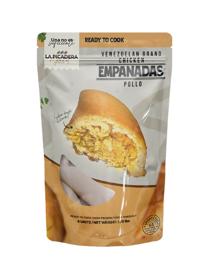 Empanadas Gourmet Shredded Chicken | 8 Units