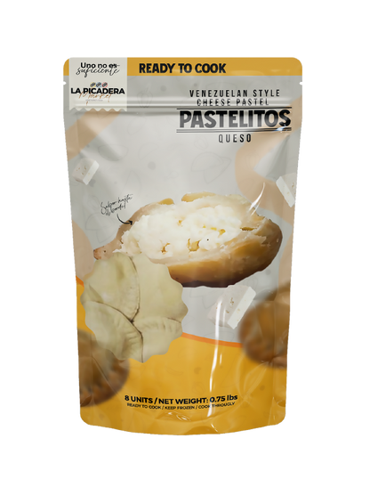 Pastelitos Gourmet Queso Rallado | 8 Unidades