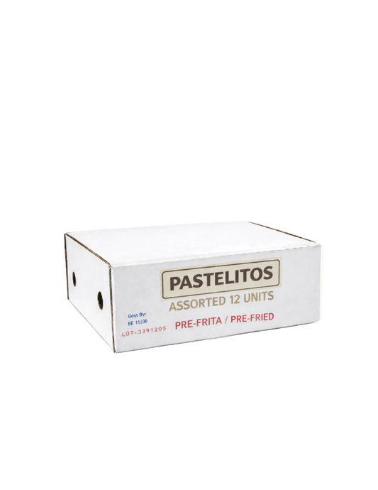Pastelitos Jumbo | 12 Units | assorted Box